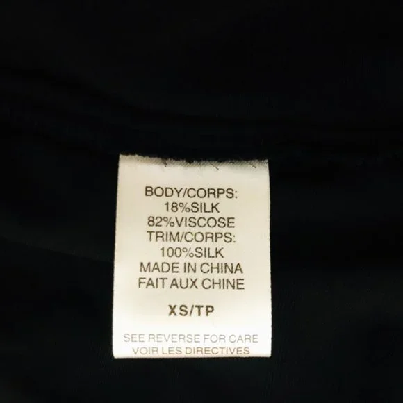 Cami NYC XS Black Strappy Silk Camilla Cami Tank NEW WITH TAGS - Picture 7 of 9